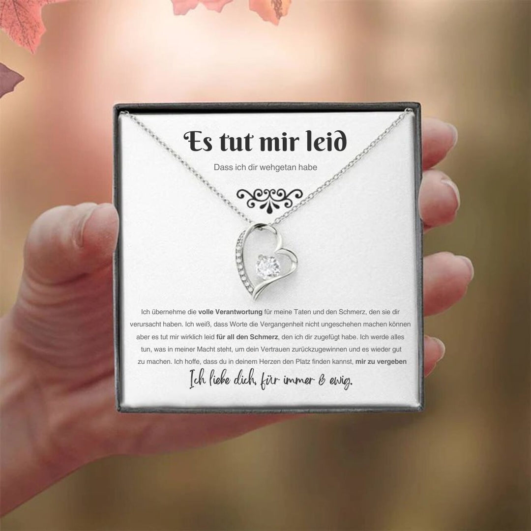 Het spijt me dat ik je pijn heb gedaan - Forever Love ketting